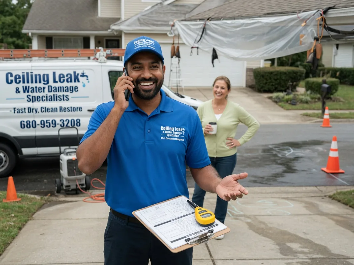 Ceiling Leak Cleanup Pearson, GA FAQs
