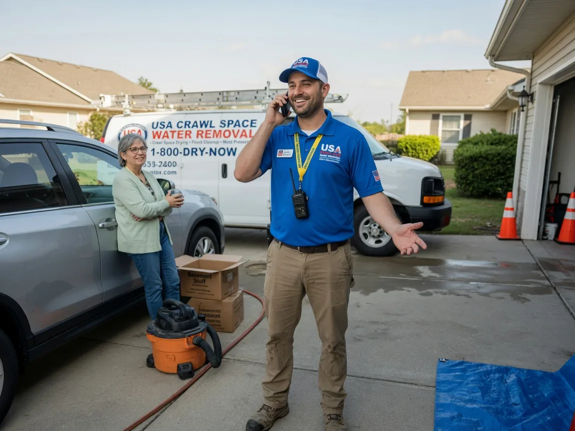 Crawl Space Water Removal Pearson, GA FAQs